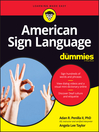 Cover image for American Sign Language For Dummies with Online Videos